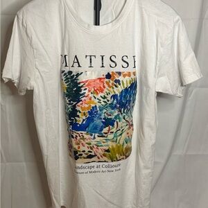 Matisse White Graphic Tee - Short Sleeve